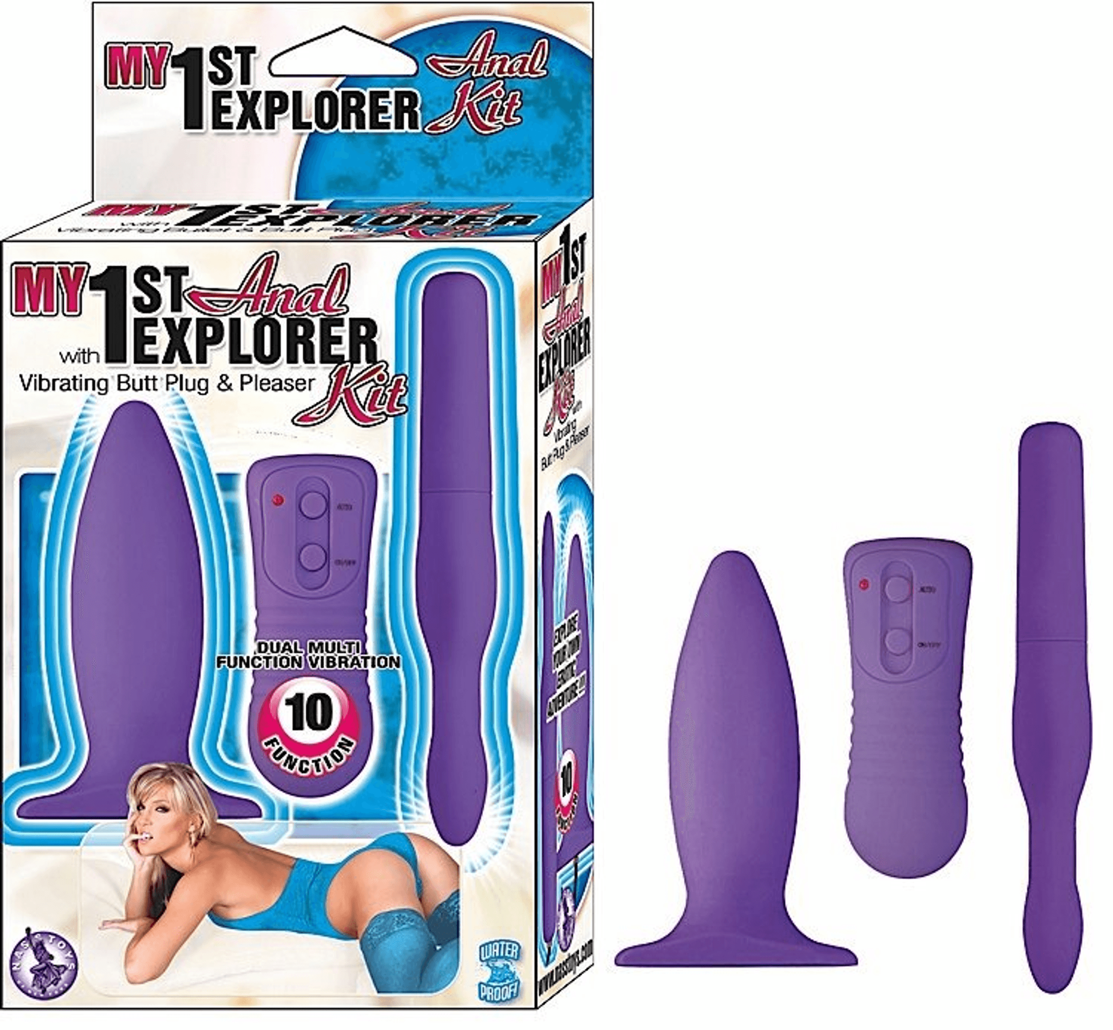 MY 1ST ANAL EXPLORER KIT PURPLE