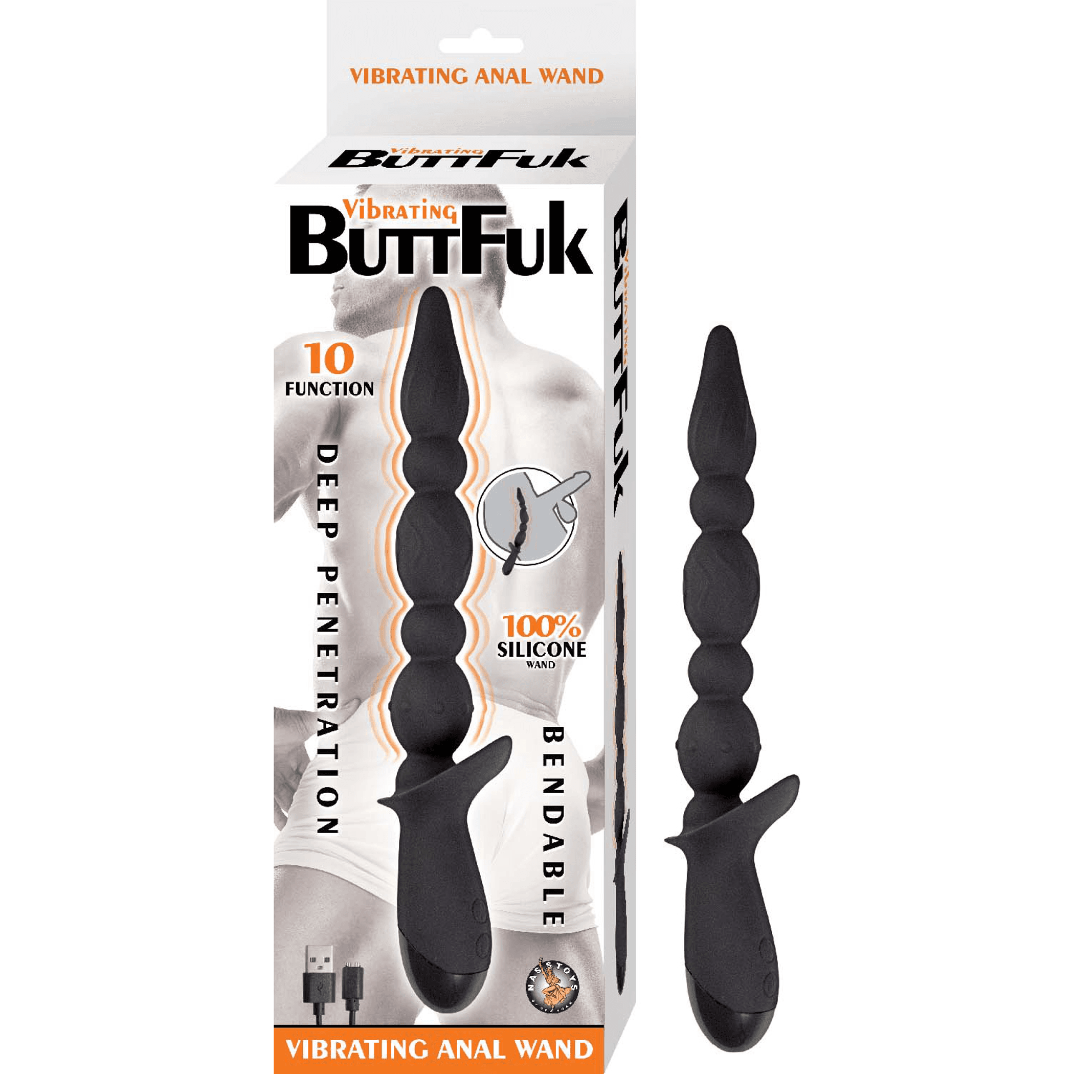 VIBRATING BUTTFUK ANAL WAND
