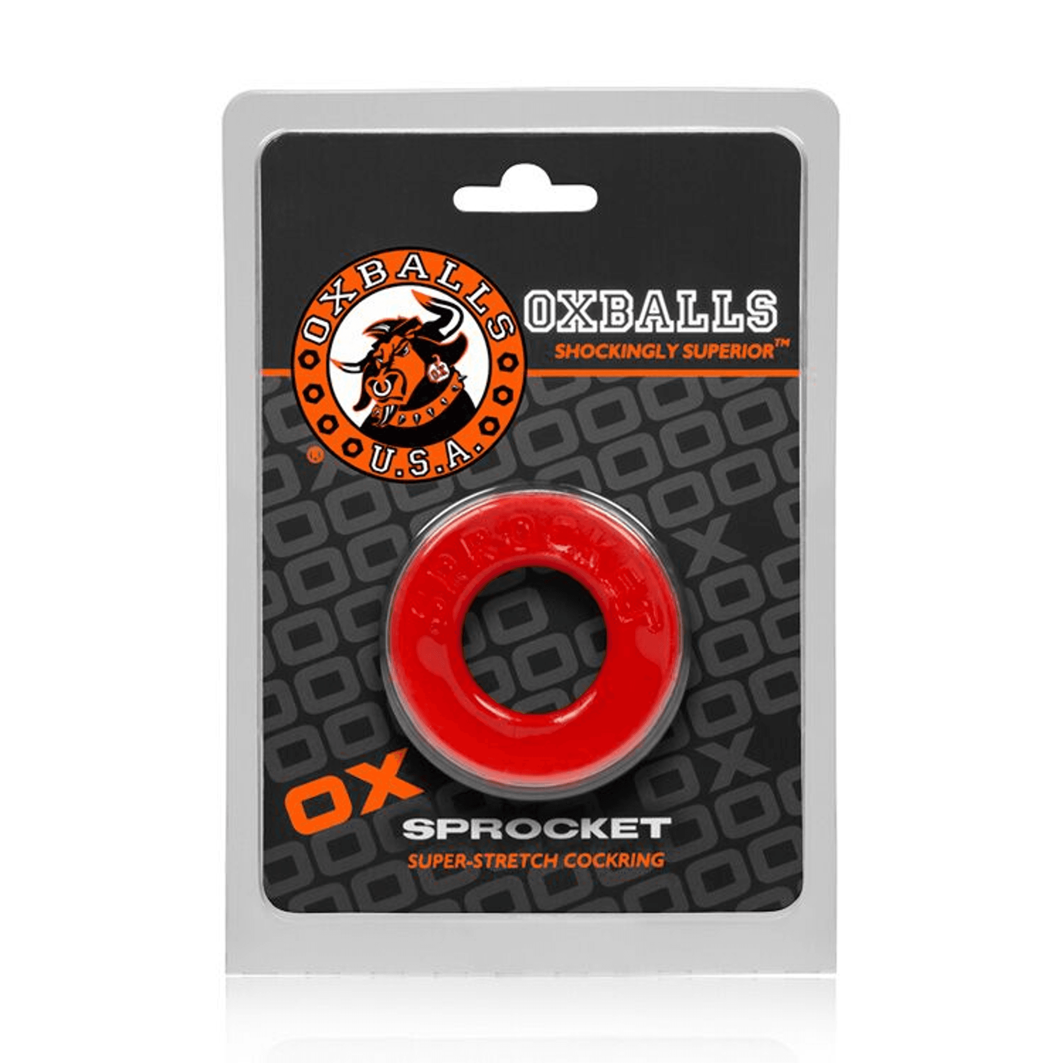 SPROCKET COCKRING ATOMIC JOCK TPR RED (NET)