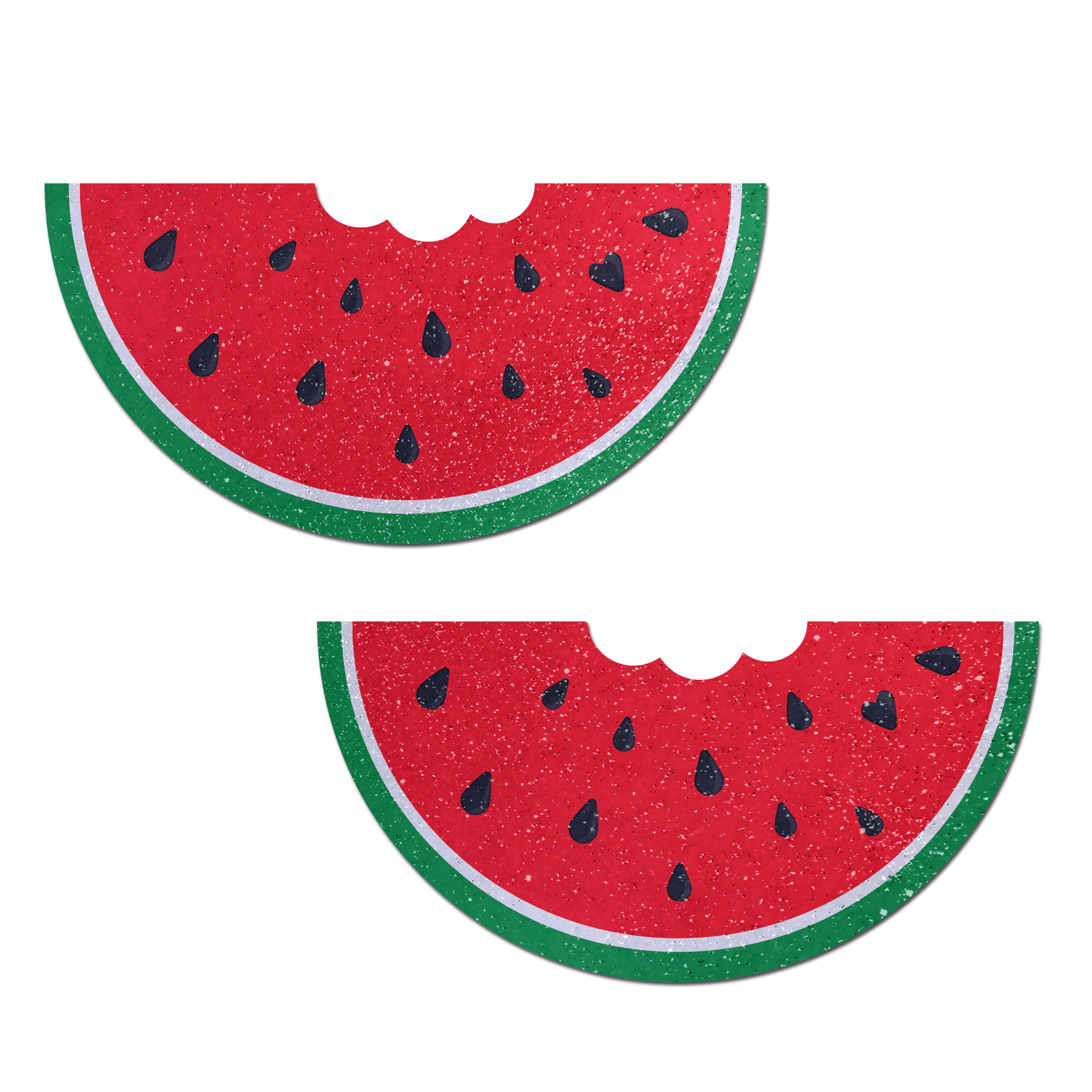 PASTEASE WATERMELON W/ BITE GLITTER VELVET