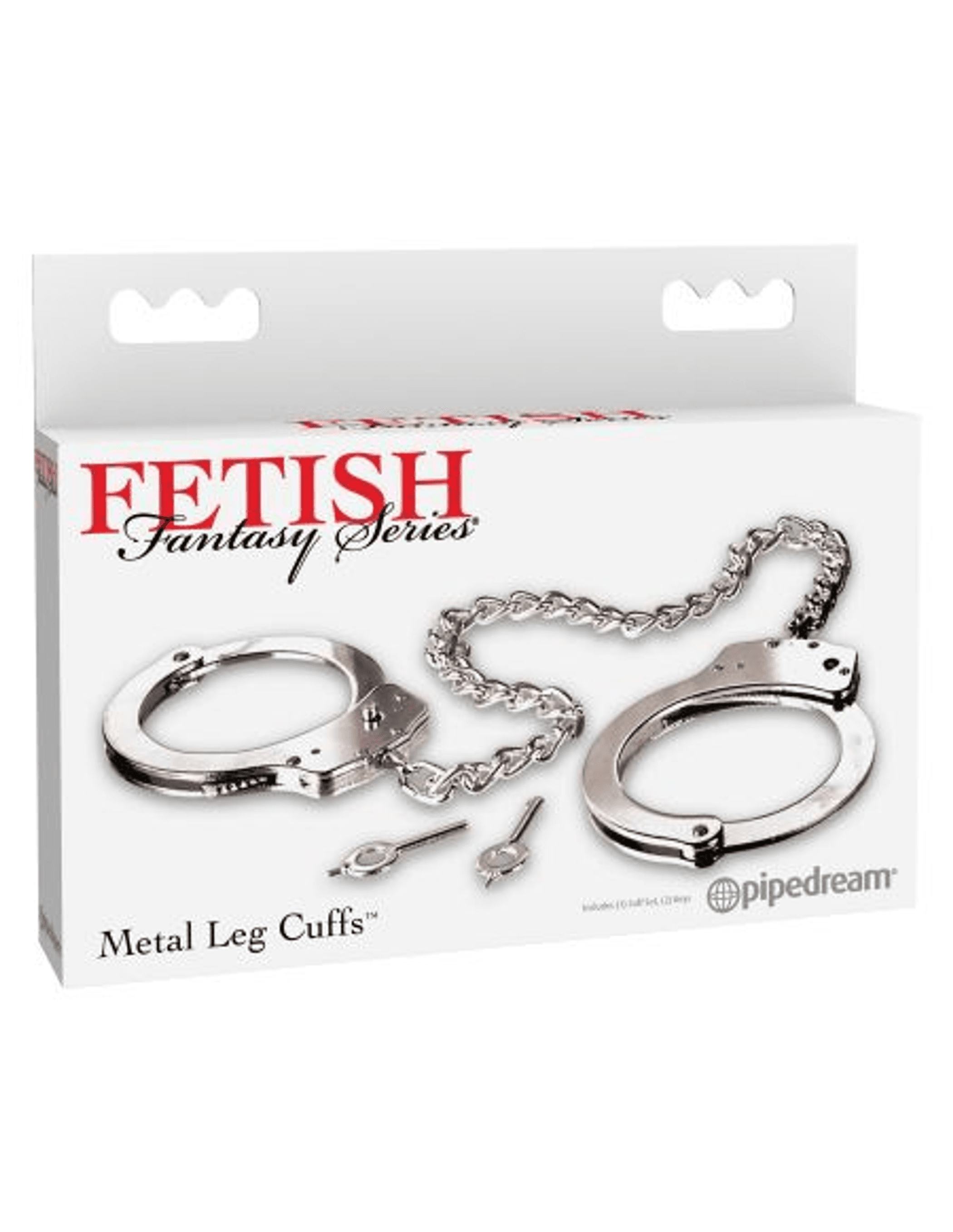 FETISH FANTASY METAL LEG CUFFS