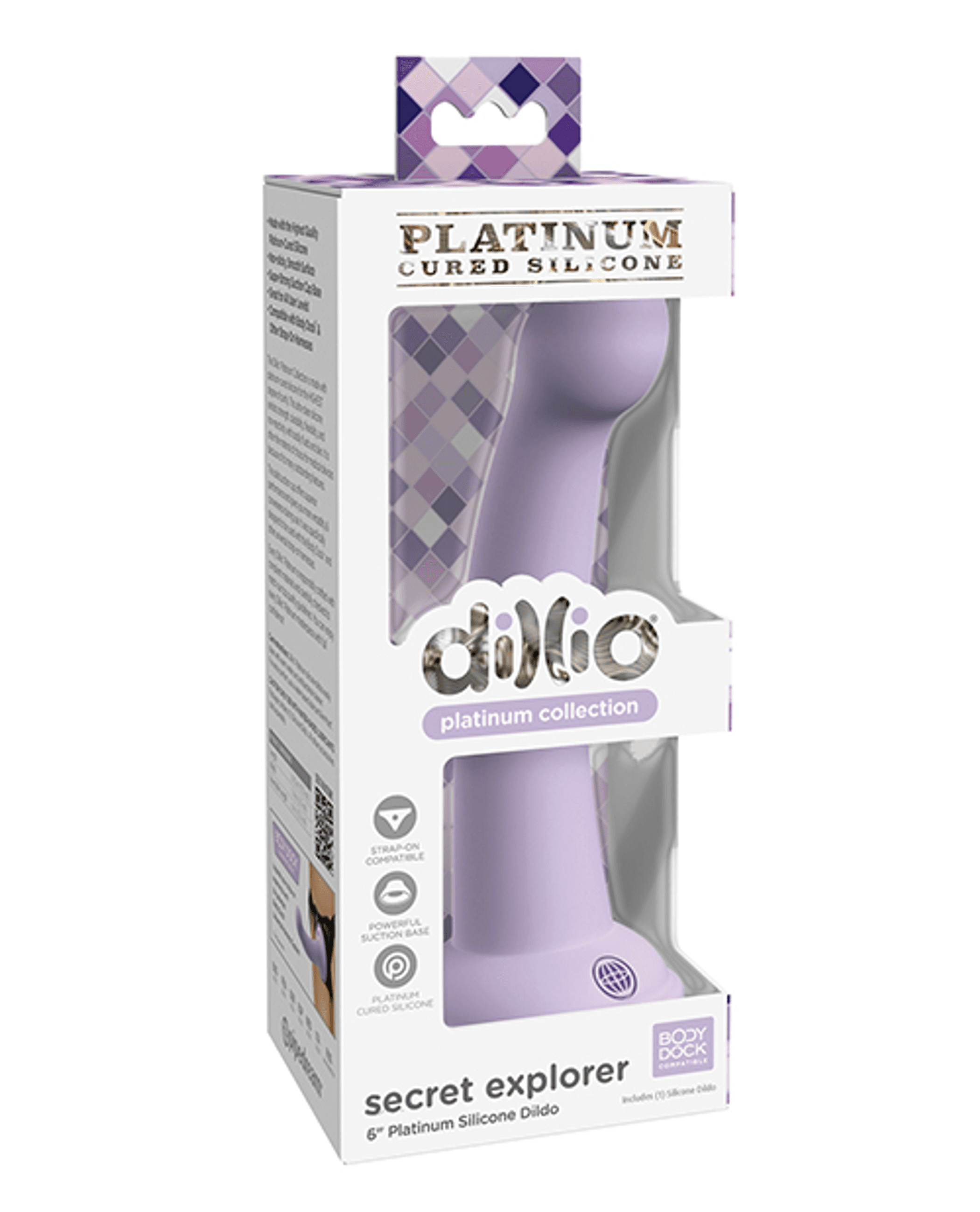 DILLIO PLATINUM 6IN SECRET EXPLORER PURPLE