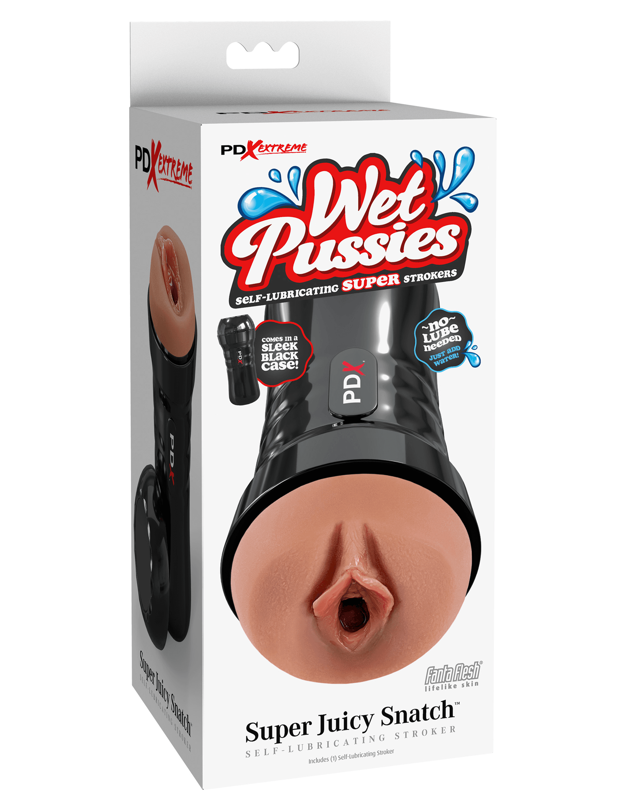 PDX EXTREME WET PUSSIES SUPER JUICY SNATCH DARK