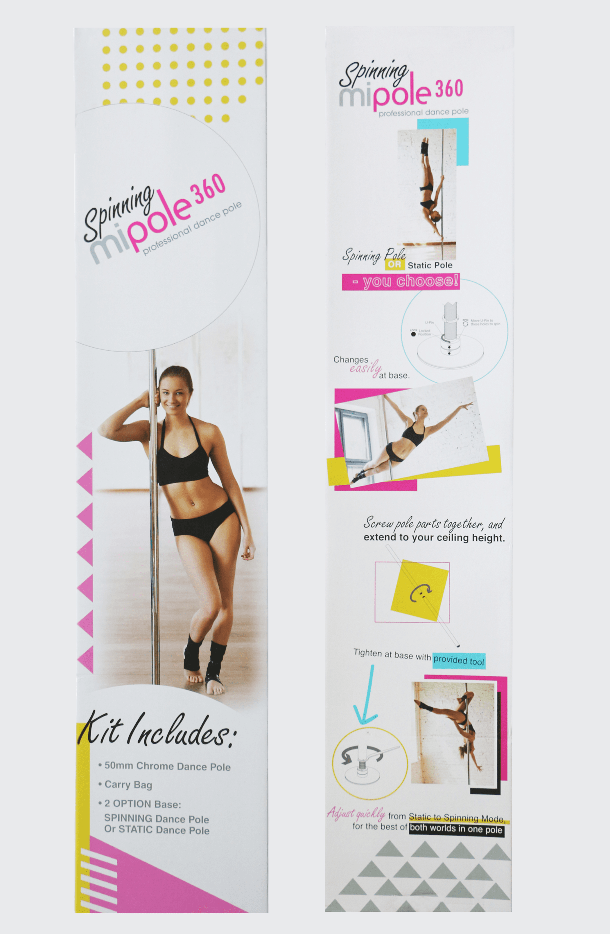 MI POLE SPINNING PROFESSIONAL DANCE POLE