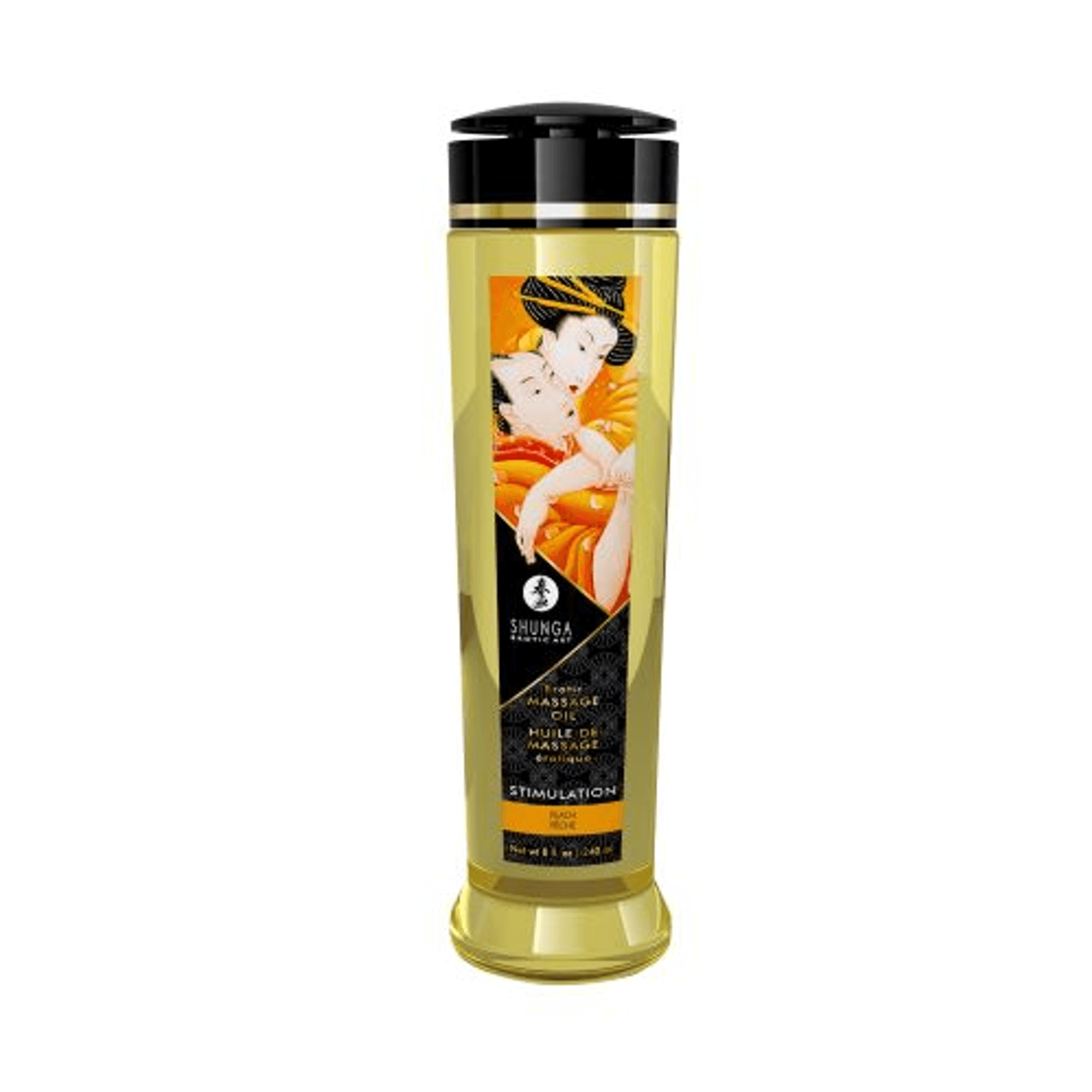 MASSAGE OIL STIMULATION PEACH 8OZ