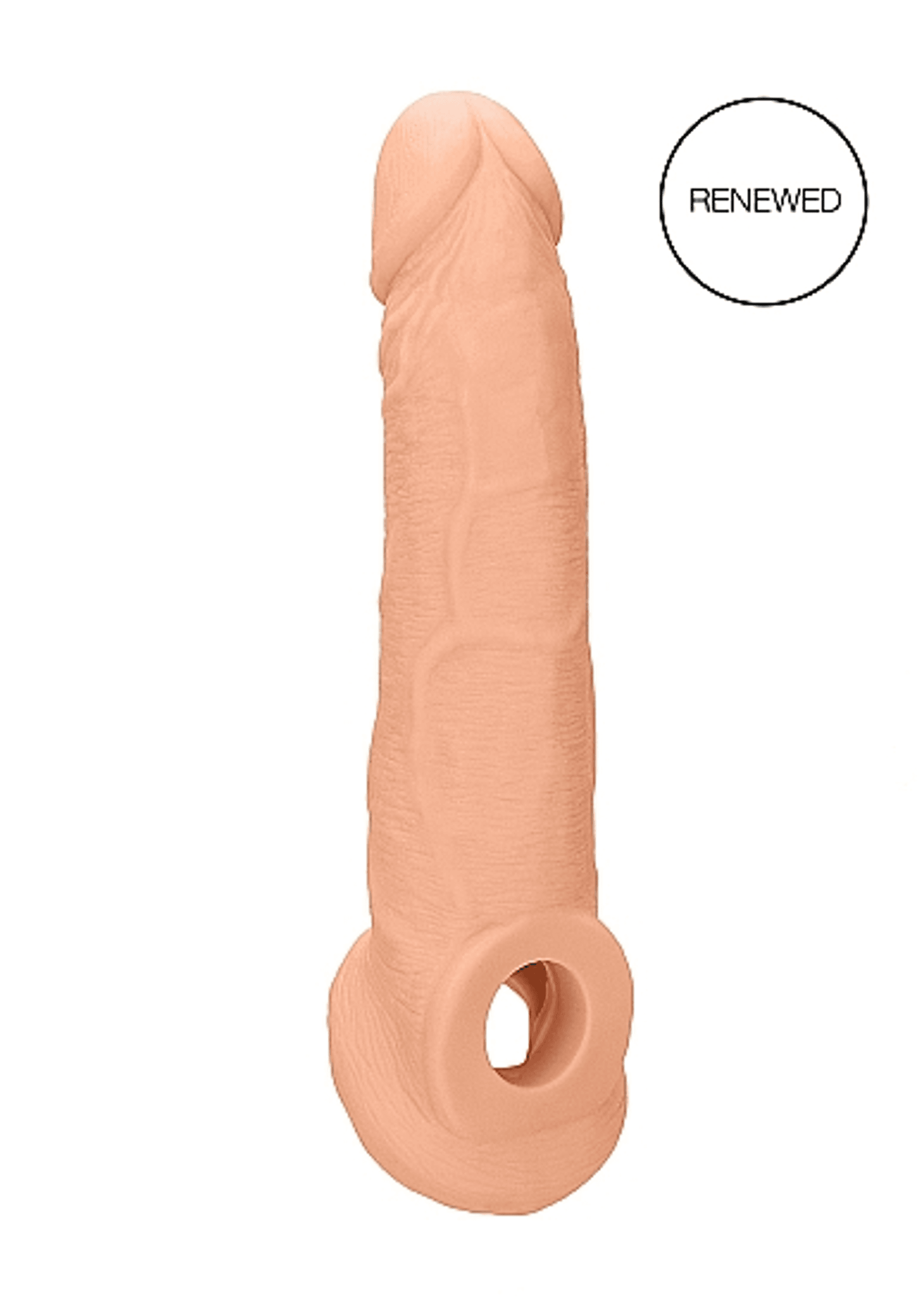 REALROCK PENIS SLEEVE 9IN FLESH