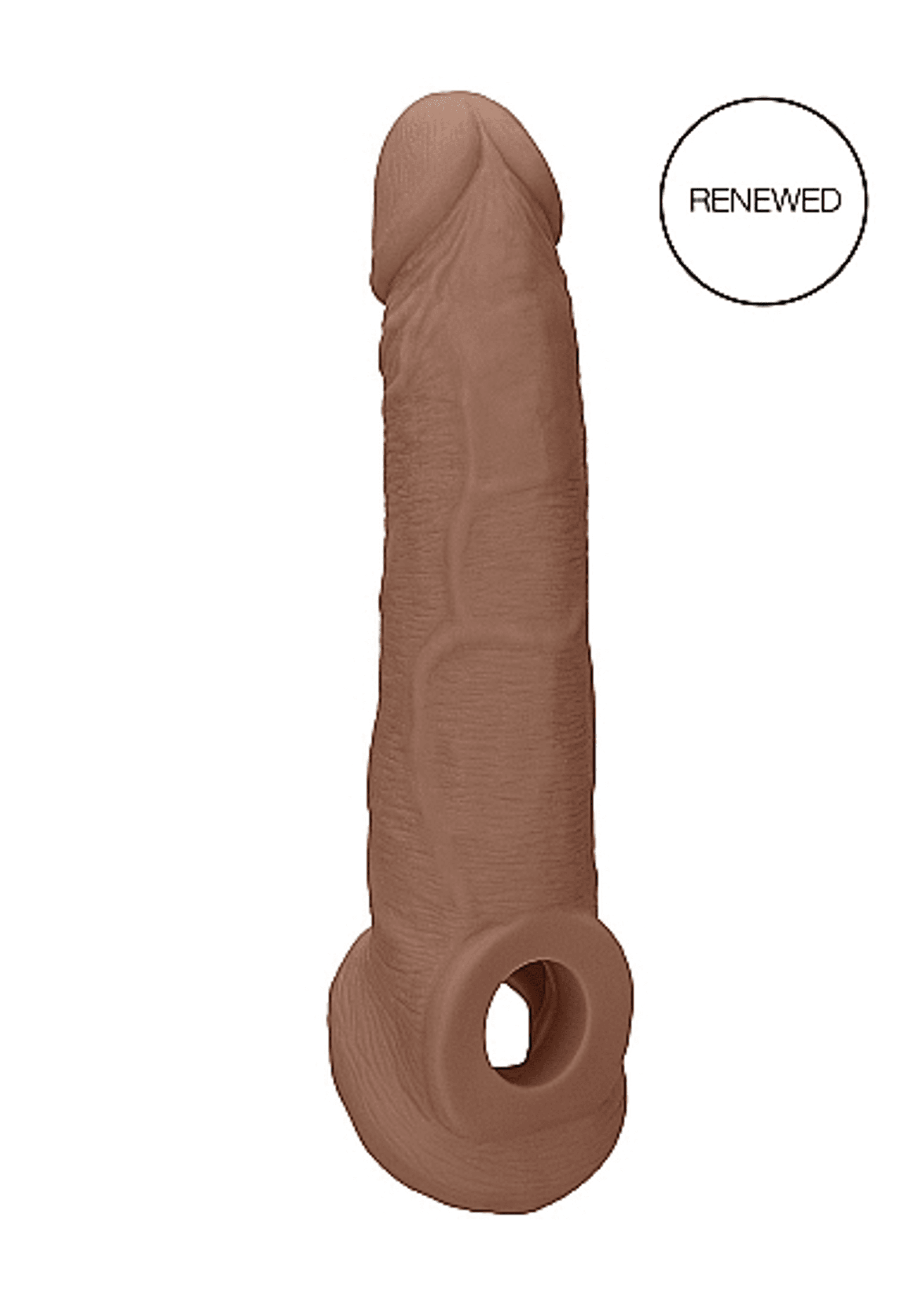 REALROCK PENIS SLEEVE 9IN TAN