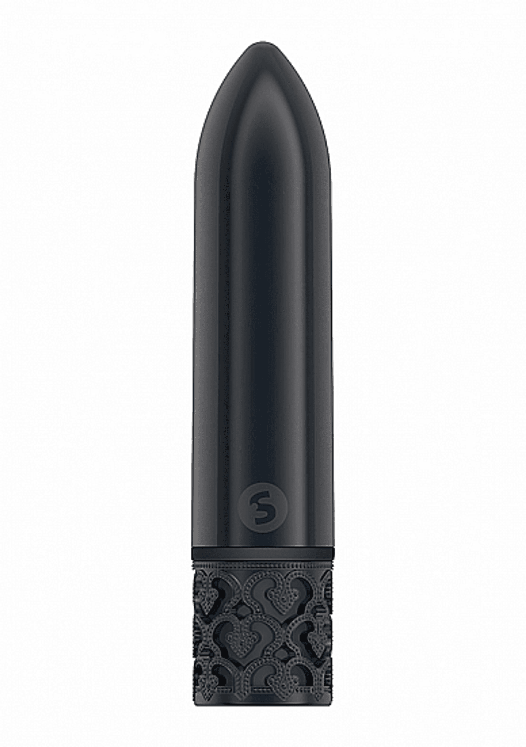 ROYAL GEMS GLAMOR POWERFUL BULLET RECHARGEABLE GUNMETAL