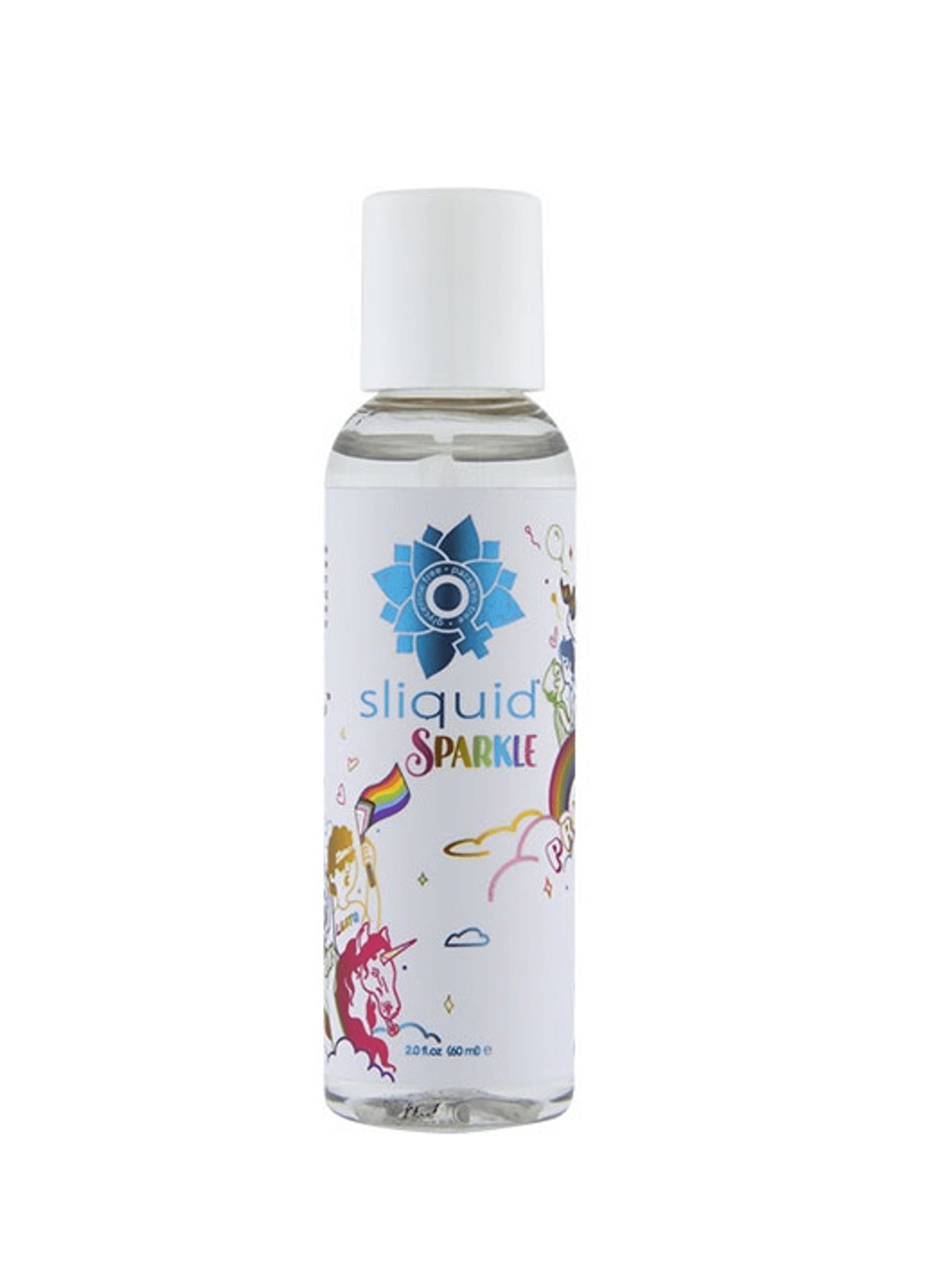 SLIQUID SPARKLE PRIDE LUBE 2 OZ
