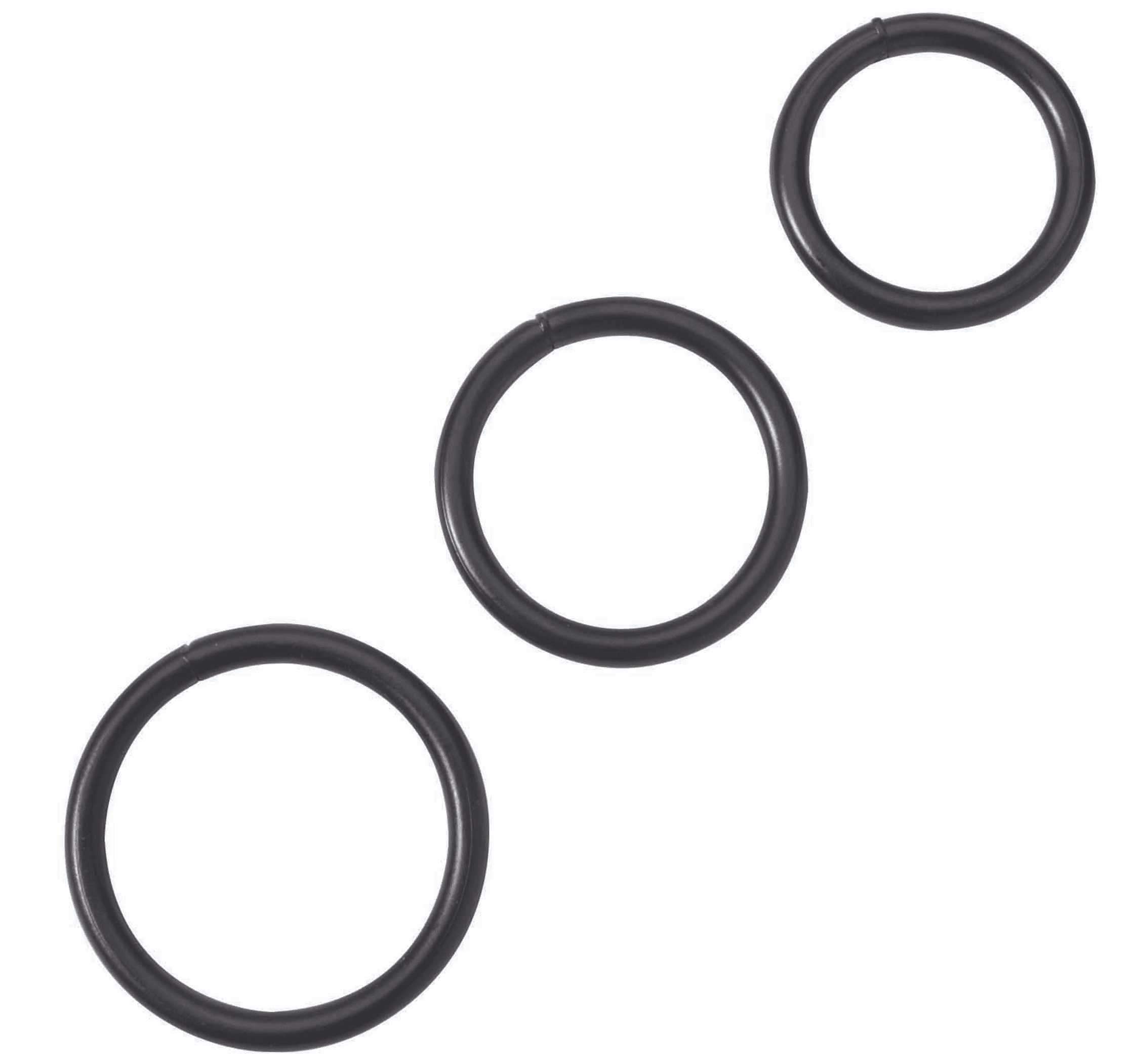 BLACK STEEL C RING SET