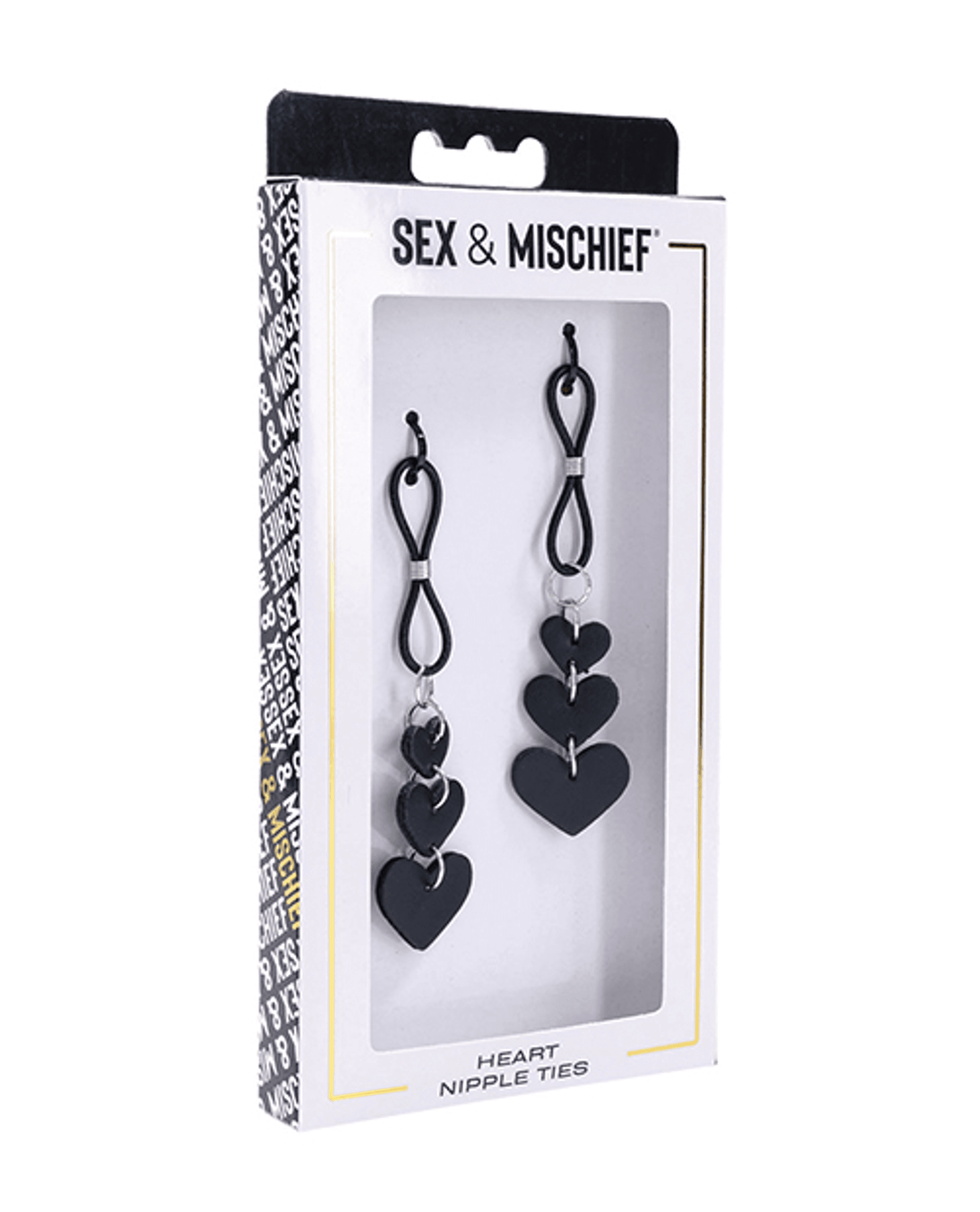 SEX & MISCHIEF HEART NIPPLE CLAMPS