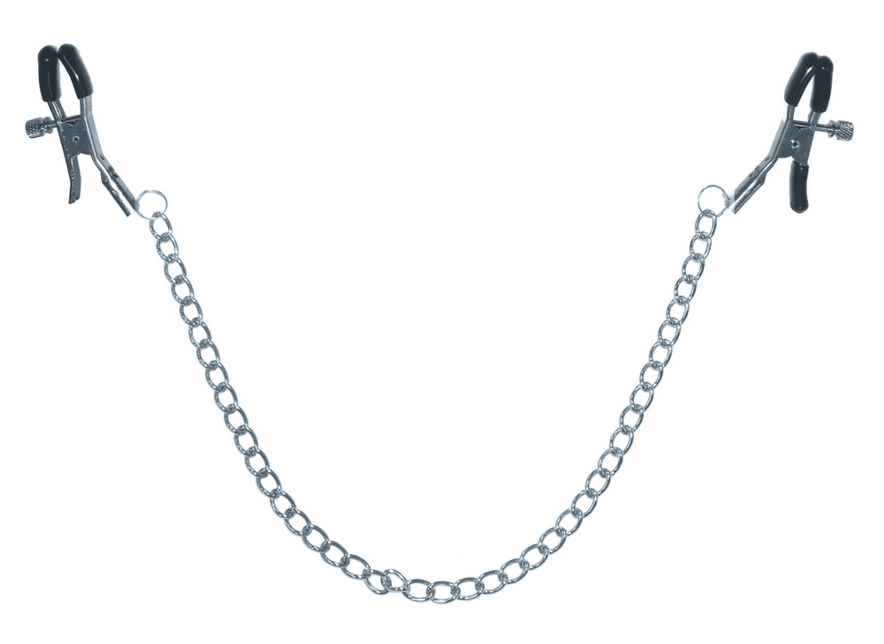 SEX & MISCHIEF CHAINED NIPPLE CLAMPS