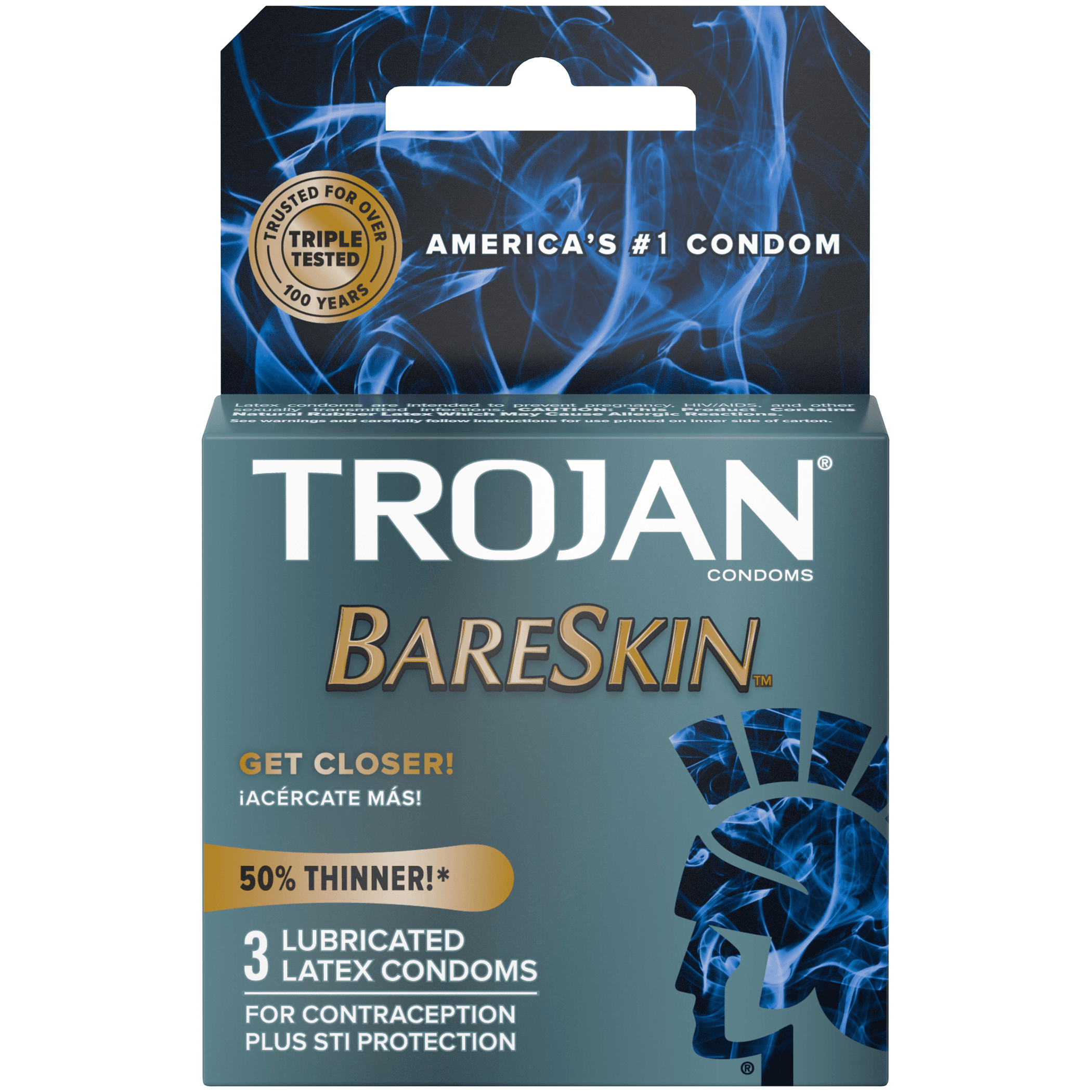 TROJAN BARESKIN RAW 3CT