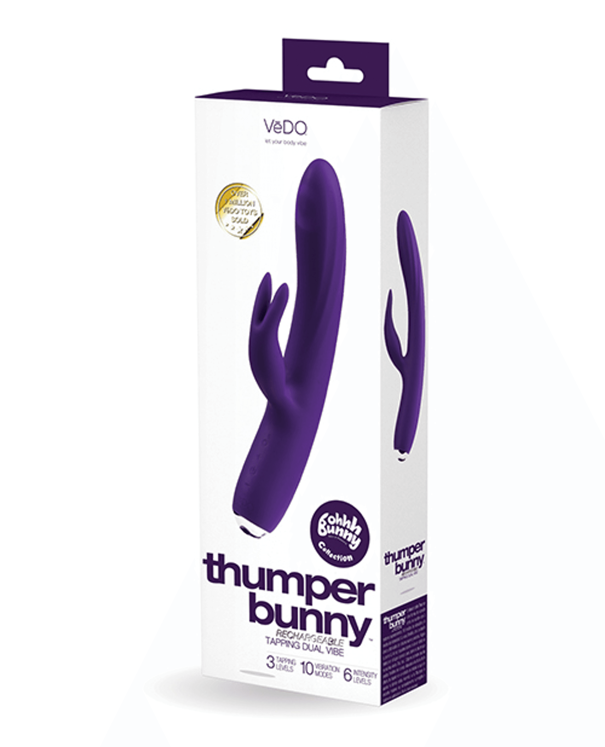 VEDO THUMPER BUNNY DEEP PURPLE