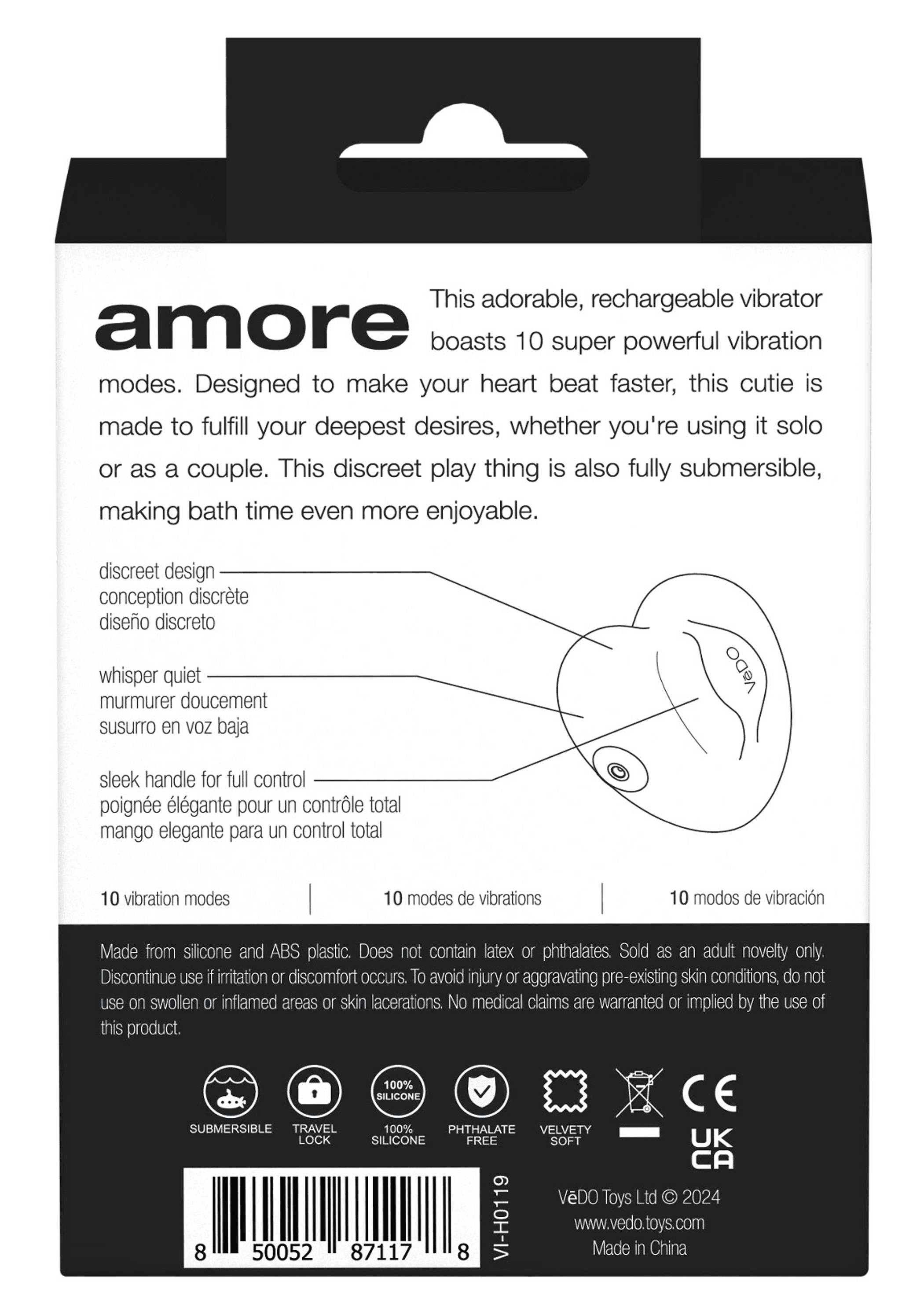 VEDO AMORE RECHARGEABLE VIBE