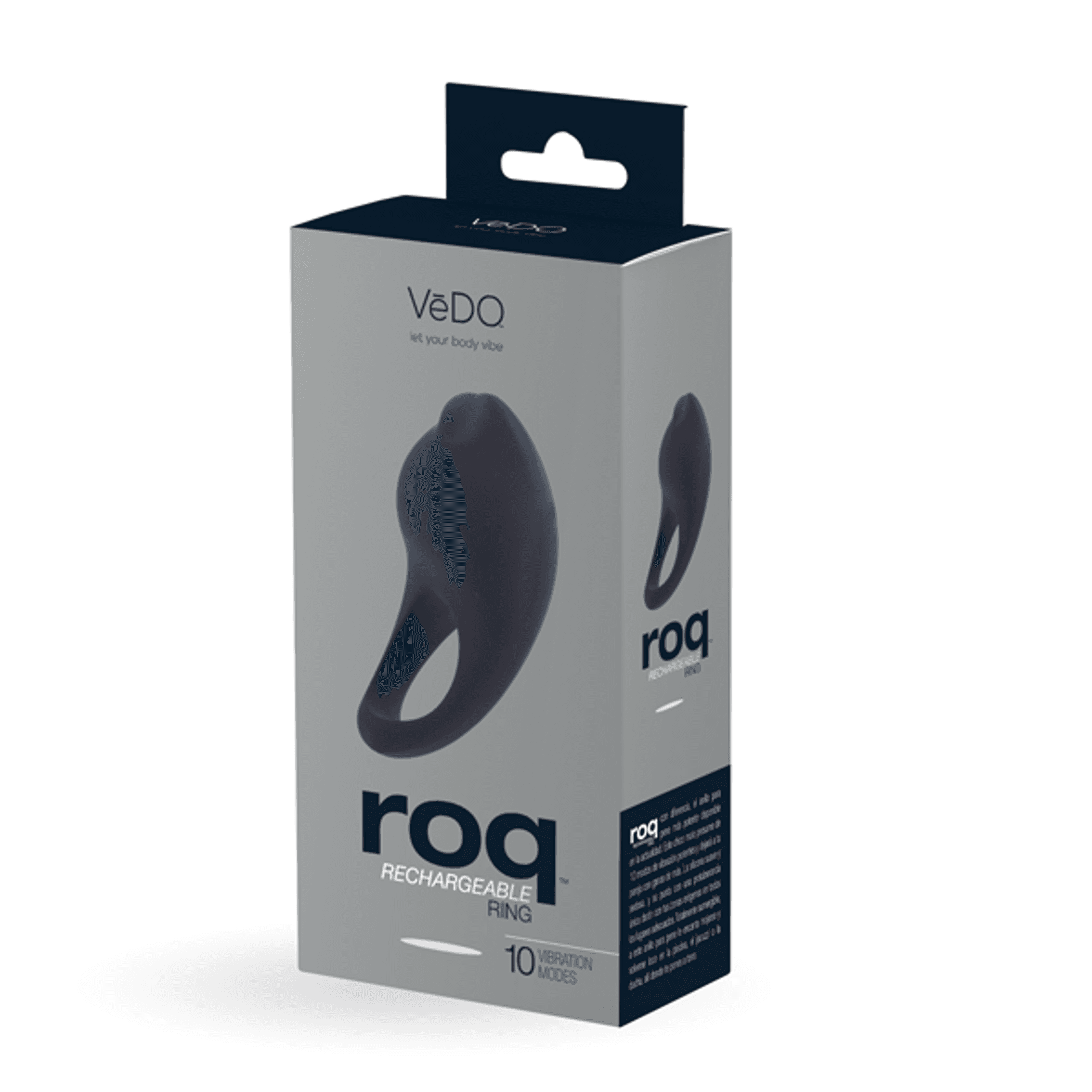 VEDO ROQ RECHARGEABLE RING JUST BLACK