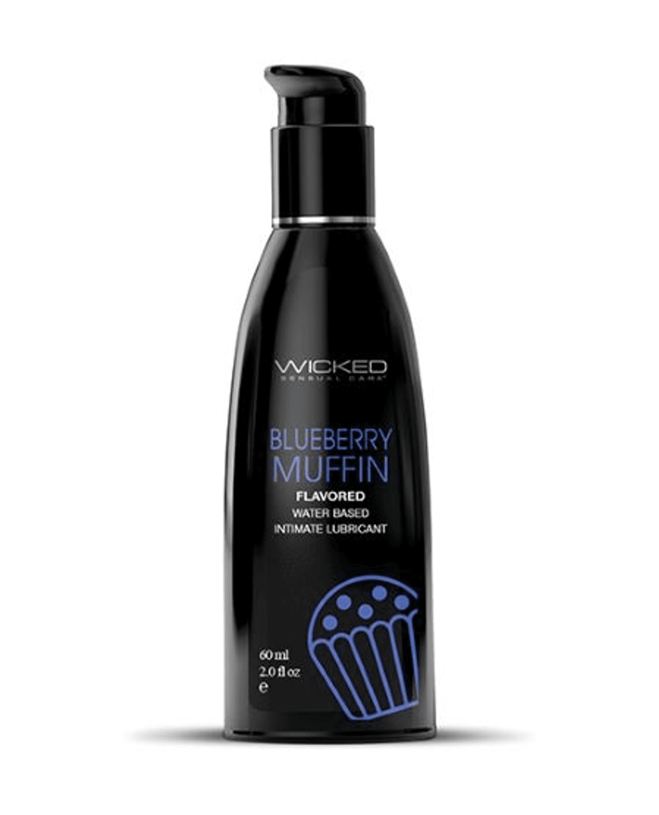 WICKED AQUA BLUEBERRY MUFFIN FLAVORED WATER BASED 2 OZ