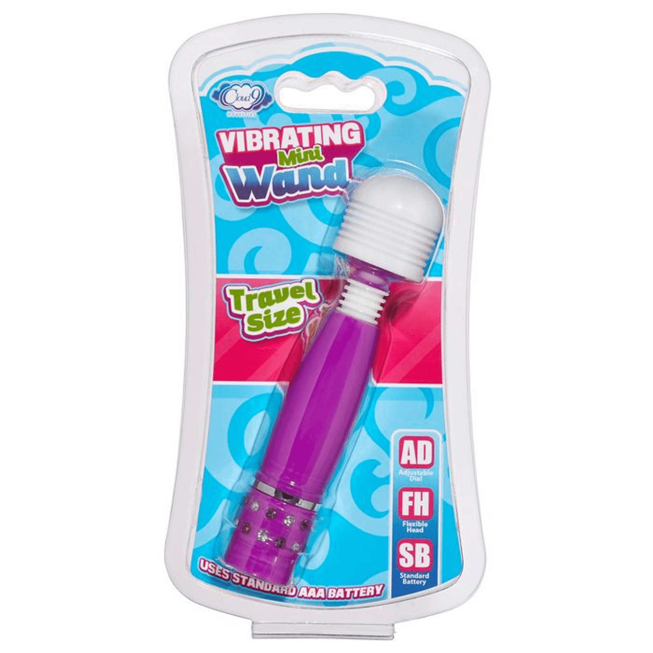 CLOUD 9 MINI WAND MASSAGER PURPLE