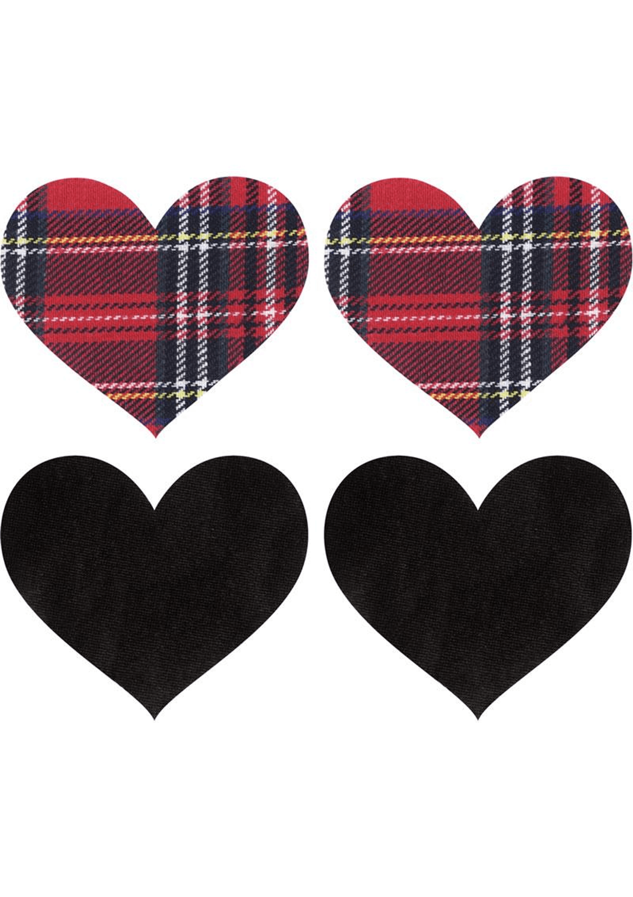 PASTIES SCHOOL GIRL HEARTS