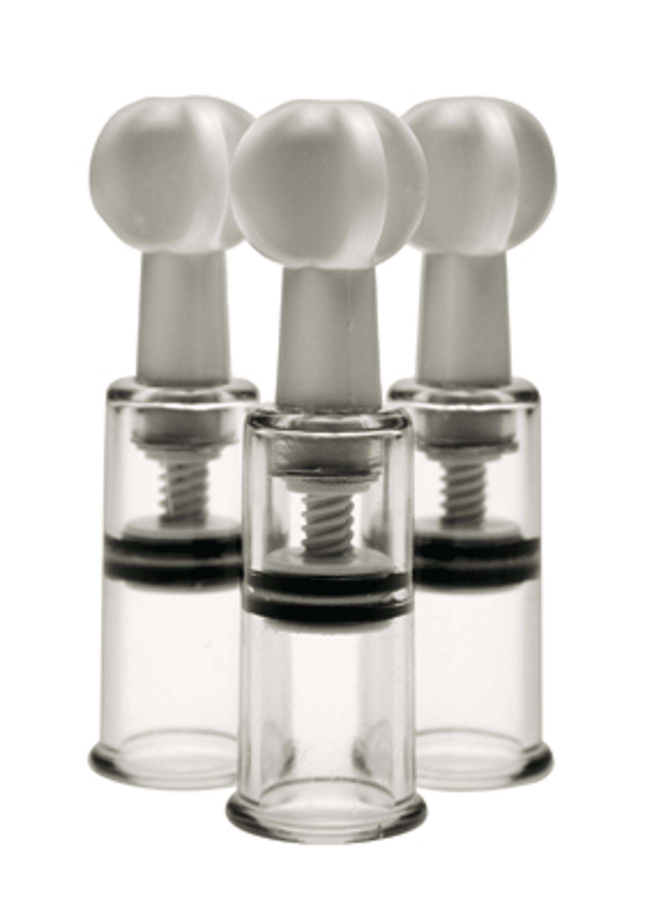 SIZE MATTERS TWISTED TRIPLETS NIPPLE & CLIT SUCKERS