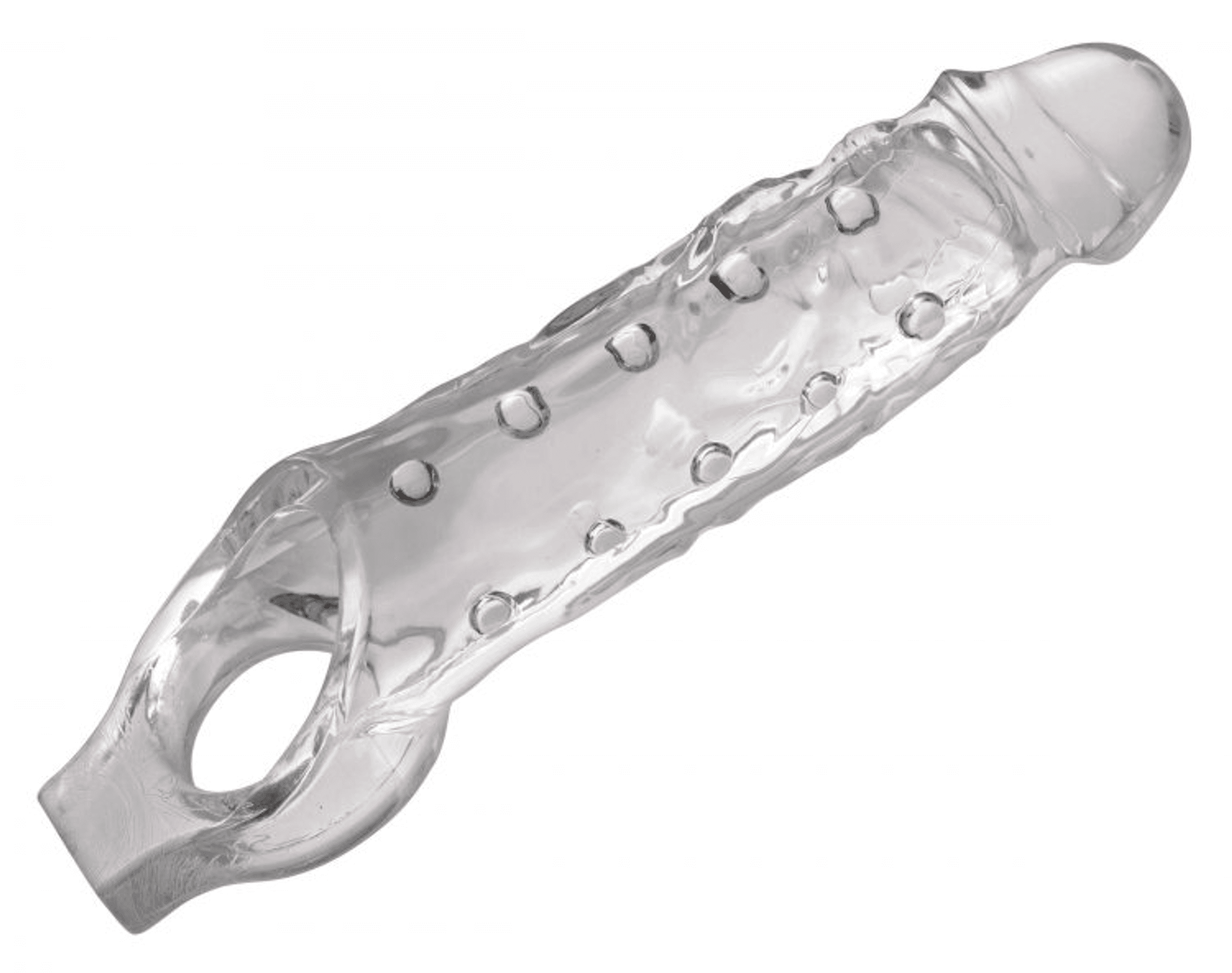 SIZE MATTERS CLEARLY AMPLE PENIS ENHANCER SHEATH