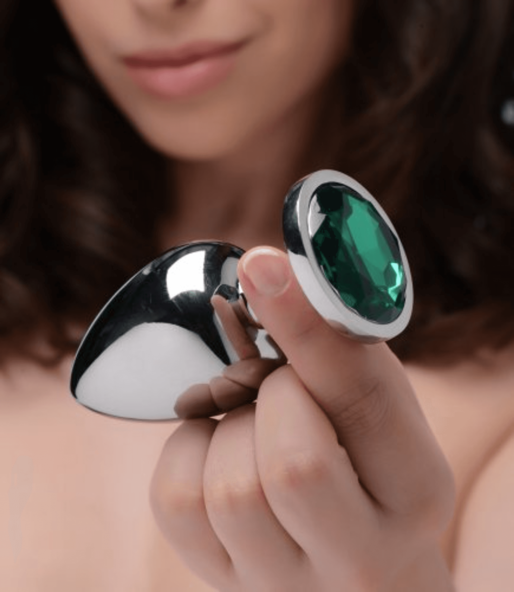 BOOTY SPARKS EMERALD GEM ANAL PLUG SET