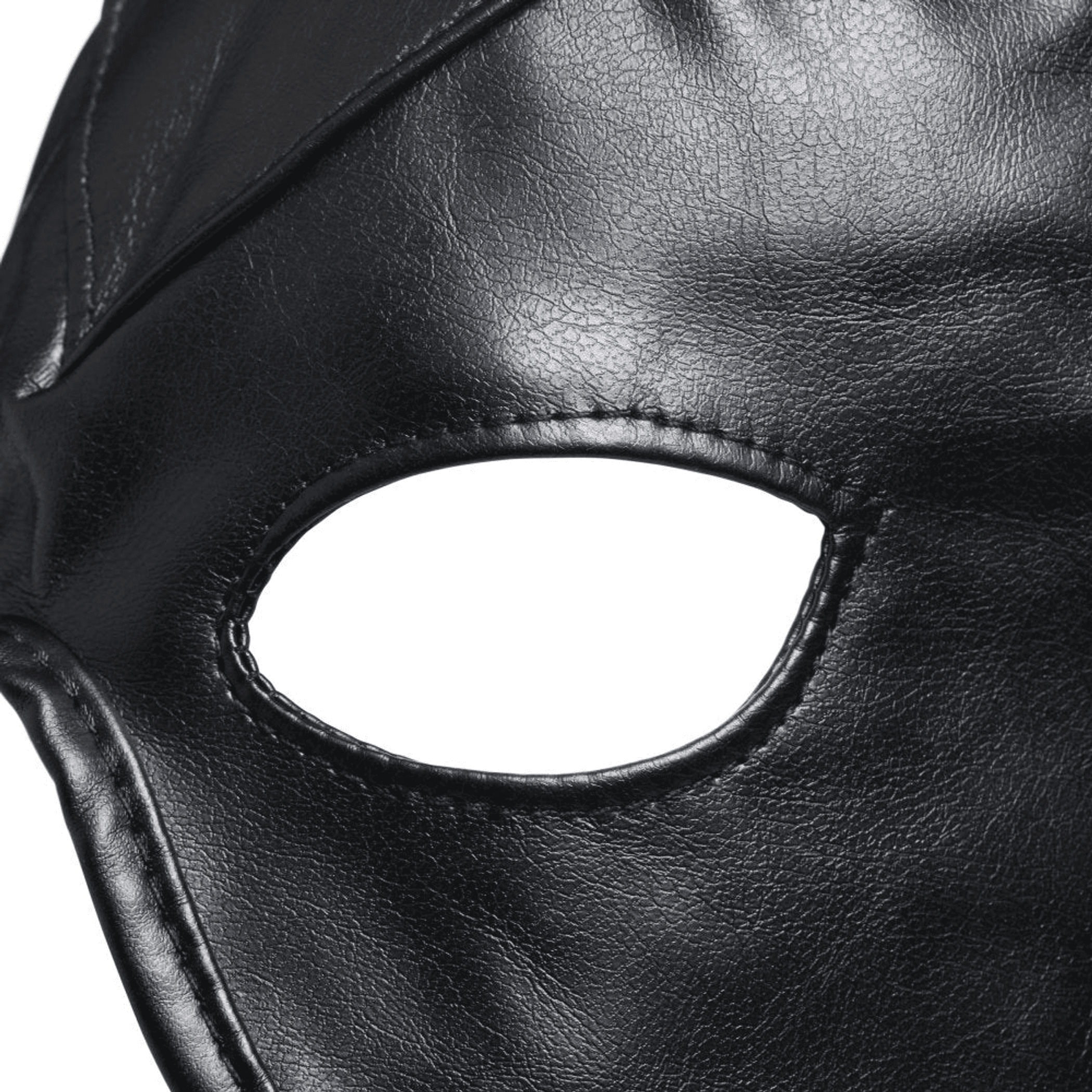 MASTER SERIES DUNGEON DEMON BONDAGE HOOD W/ HORNS