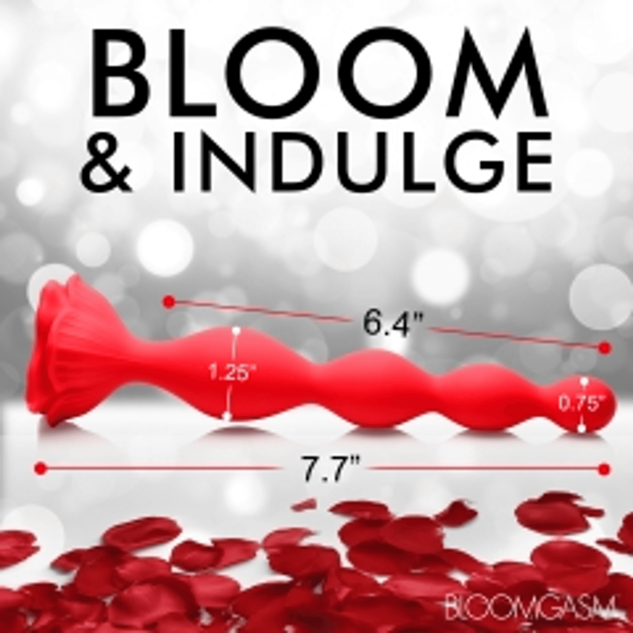 BLOOMGASM BEADED BLOOM 9X ROSE