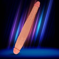 JOCK 13 Inch Tapered Double Dong Flesh