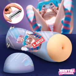 Haruka the Gamer Girl Vibrating Ass Stroker